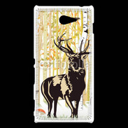 Coque Sony Xperia M2 Illustration de cerf 5