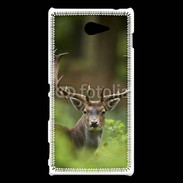 Coque Sony Xperia M2 Portrait de Cerf 15