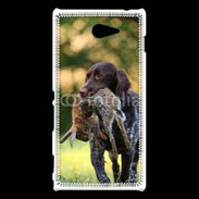 Coque Sony Xperia M2 Chien de chasse 110