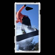 Coque Sony Xperia M2 Saut en Snowboard