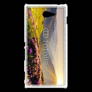 Coque Sony Xperia M2 Montagne en été