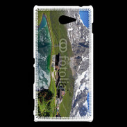 Coque Sony Xperia M2 Montagne Suisse 