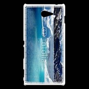 Coque Sony Xperia M2 Iceberg en montagne