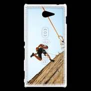 Coque Sony Xperia M2 Escalade à la montagne