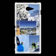Coque Sony Xperia M2 Vacances d'hiver en Savoie