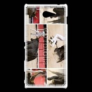 Coque Sony Xperia M2 Course camarguaise 5