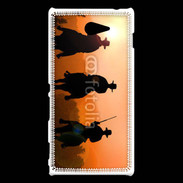 Coque Sony Xperia M2 Manadiers gardien de taureaux