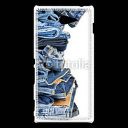 Coque Sony Xperia M2 Pile de jean's