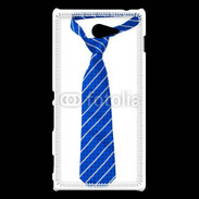 Coque Sony Xperia M2 Cravate bleue