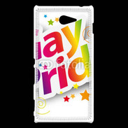 Coque Sony Xperia M2 Gay Pride