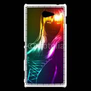 Coque Sony Xperia M2 Fashion femme en discothèque