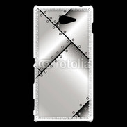 Coque Sony Xperia M2 Tôle métallique