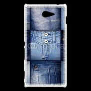 Coque Sony Xperia M2 Jean's en folie
