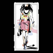 Coque Sony Xperia M2 Top modèle en dessin