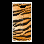 Coque Sony Xperia M2 Peau de tigre