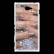 Coque Sony Xperia M2 Manucure des ongles et décoration