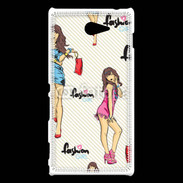 Coque Sony Xperia M2 Fashion girl 5