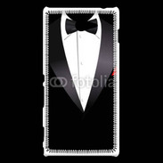 Coque Sony Xperia M2 Illustration smoking noir