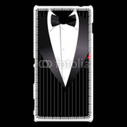 Coque Sony Xperia M2 Illustration smoking noir rayé