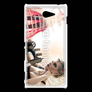 Coque Sony Xperia M2 Haute couture 