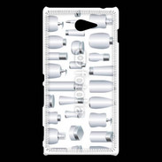 Coque Sony Xperia M2 Fond cosmétique 2
