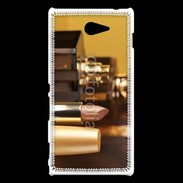 Coque Sony Xperia M2 Parfum et rouge à lèvre