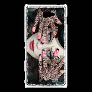 Coque Sony Xperia M2 Fashion lady