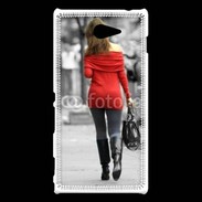 Coque Sony Xperia M2 Fashion lady 2