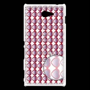 Coque Sony Xperia M2 Lunettes coeur