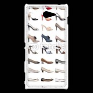 Coque Sony Xperia M2 Fond chaussures