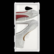 Coque Sony Xperia M2 Escarpins semelles rouges 6