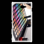 Coque Sony Xperia M2 Palette maquillage, vernis et escarpins