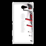 Coque Sony Xperia M2 File indienne d'escarpins 2