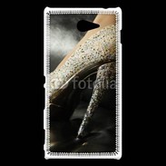 Coque Sony Xperia M2 Escarpin à strass