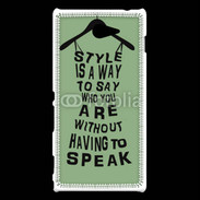 Coque Sony Xperia M2 Stylisme 3