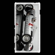 Coque Sony Xperia M2 Vieille voiture de course Audi