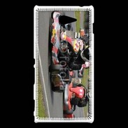 Coque Sony Xperia M2 Karting piste 1