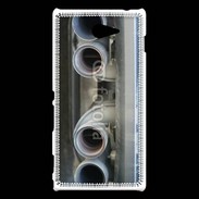 Coque Sony Xperia M2 Sortie de 4 pots d'échappement