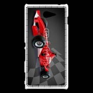 Coque Sony Xperia M2 Formule 1 et drapeau à damier 50