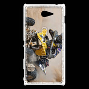 Coque Sony Xperia M2 Dérapage en quad