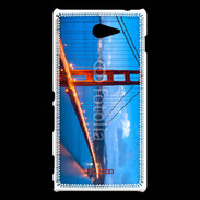 Coque Sony Xperia M2 Golden Gate