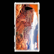 Coque Sony Xperia M2 Terre d'indien d'Amérique 2