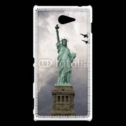 Coque Sony Xperia M2 Statue de la liberté 2