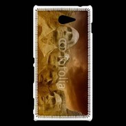 Coque Sony Xperia M2 Mount Rushmore