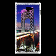 Coque Sony Xperia M2 Pont Georges Washington