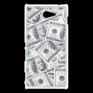 Coque Sony Xperia M2 Fond dollars