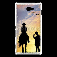 Coque Sony Xperia M2 Passion du far west