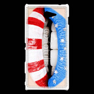 Coque Sony Xperia M2 Lèvres made in USA