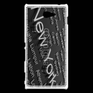 Coque Sony Xperia M2 Ville de New York