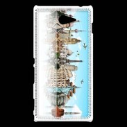 Coque Sony Xperia M2 Tour du monde 9